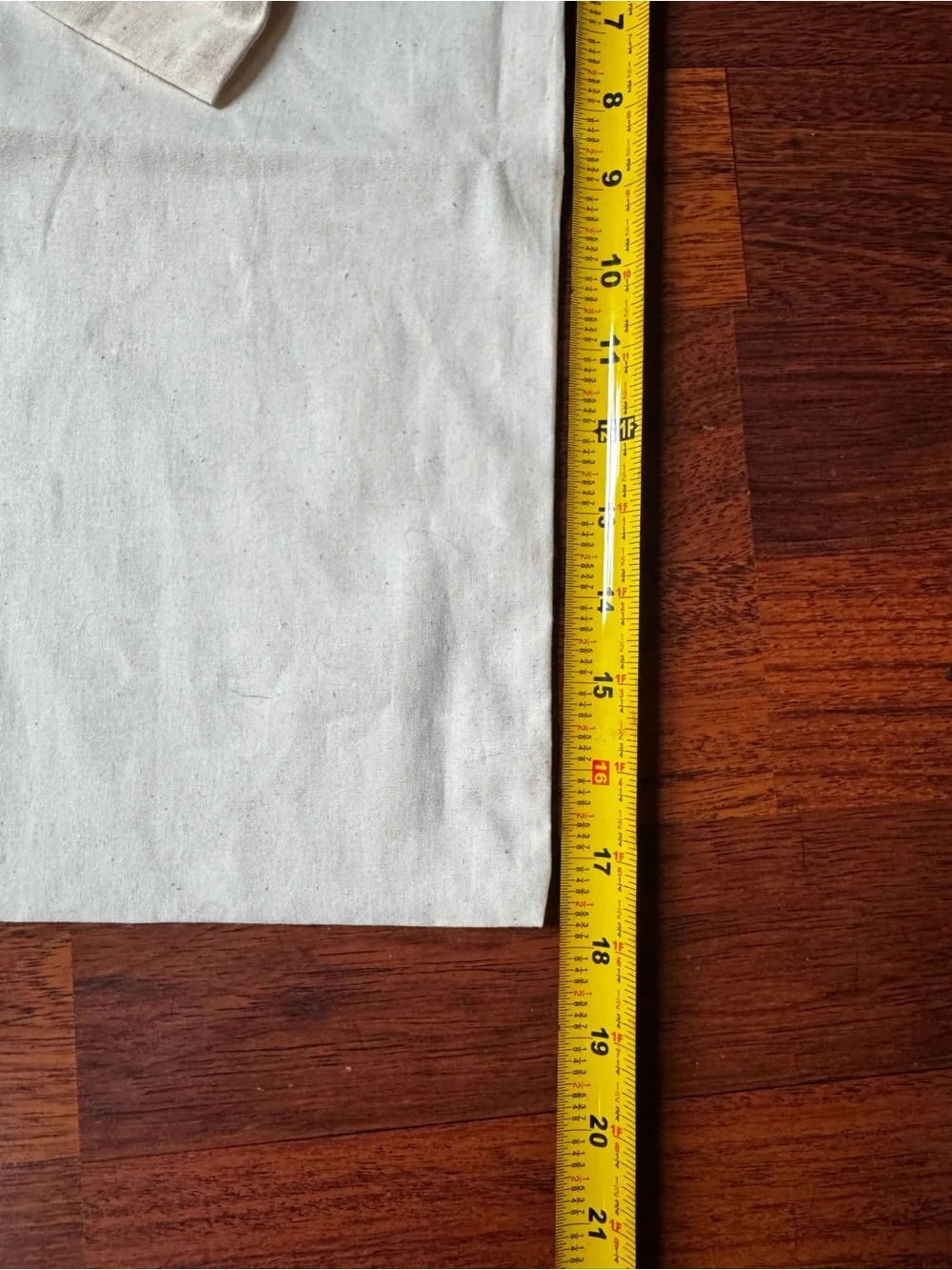 Tory Burch Canvas Drawstring Dust Bag with small accessory dust bag